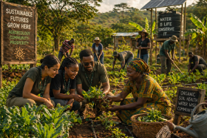 sustainable farming in community